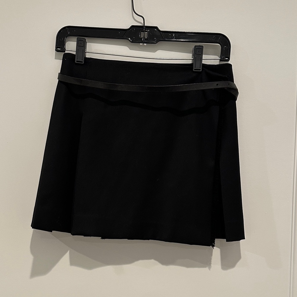 Burberry Mini Wrap Skirt